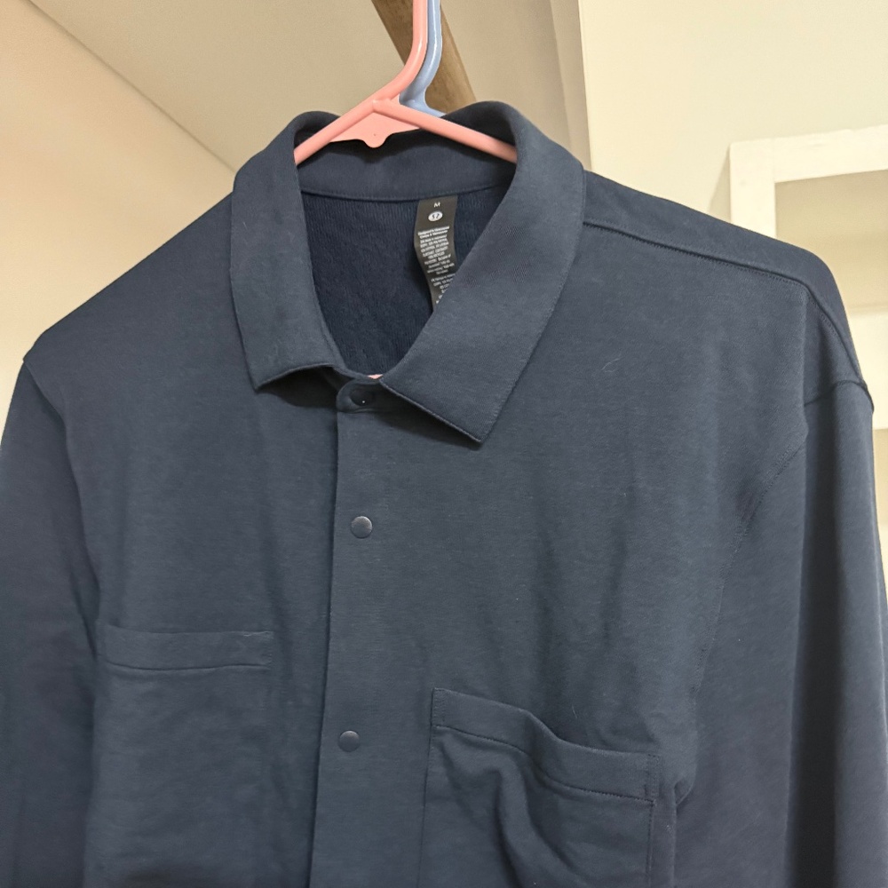 Lot of 2 Lululemon snap button long sleeve shirts